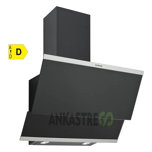 Silverline Bo6503b01 - Cs5349b01 - 3420 Classy 60 - Mw9018b01 Siyah Cam Ankastre Set - Görsel 2