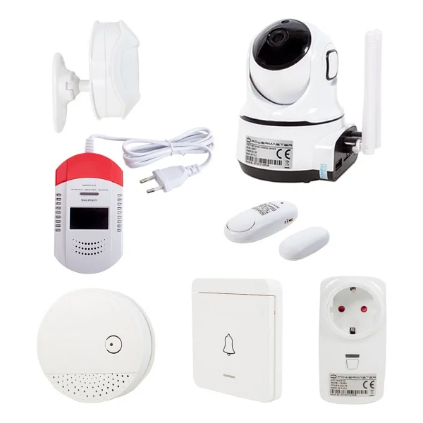 Powermaster Pm-19465 Wi-Fi Kameralı Akıllı Ev Güvenlik Sistemi - Görsel 6