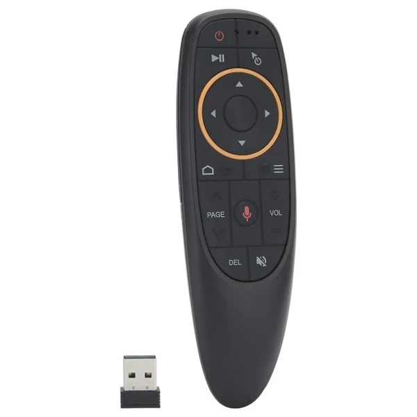 Aır Mouse 2.4ghz Smart TV Akıllı Kumanda Weko Kr G10 Androıd-Wındows-Mac-Lınux-TV Box Uyumlu Ses Komutlu - Görsel 6
