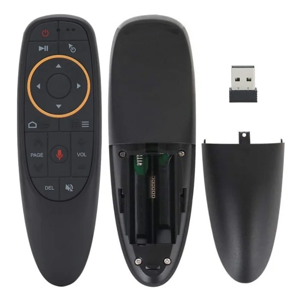 Aır Mouse 2.4ghz Smart TV Akıllı Kumanda Weko Kr G10 Androıd-Wındows-Mac-Lınux-TV Box Uyumlu Ses Komutlu - Görsel 2
