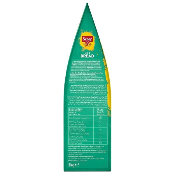 Schar Mix B 1 Kg 5'li Glutensiz Ekmeklik Un Karışımı - Görsel 5