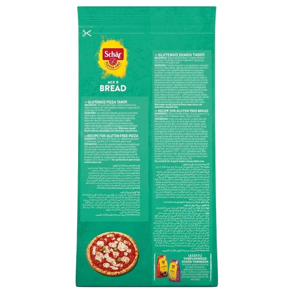 Schar Mix B 1 Kg 5'li Glutensiz Ekmeklik Un Karışımı - Görsel 7