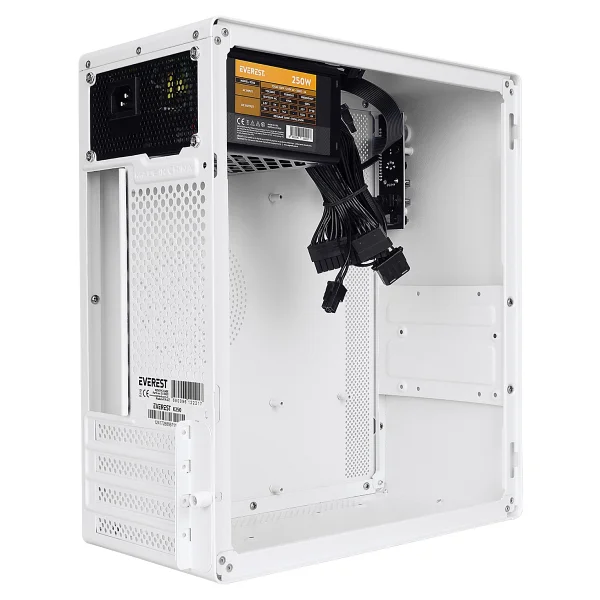 Everest K250 Beyaz 250 W Mid Tower Atx Bilgisayar Kasası - Görsel 2
