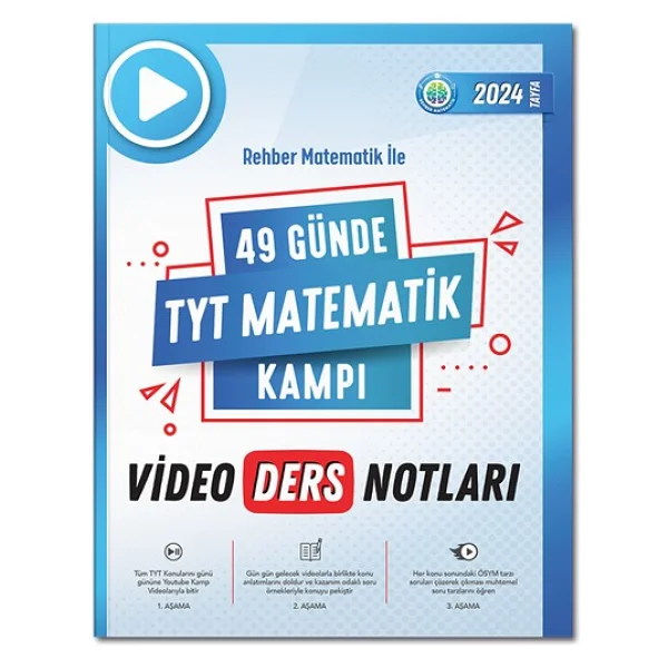 Rehber Matematik Yayınları Tyt 49 Günde Matematik Kampı Video Ders Notları - Görsel 3