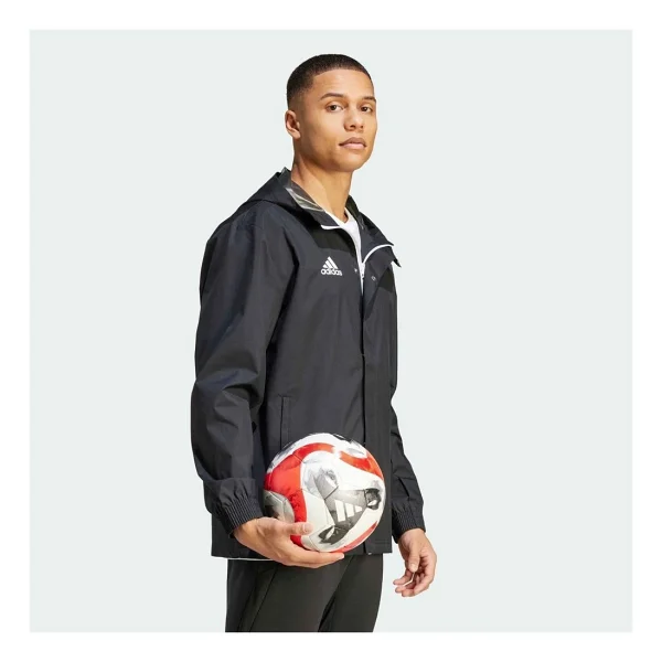 Adidas Entrada 22 All Weather Kapüşonlu Erkek Yağmurluk - Görsel 3