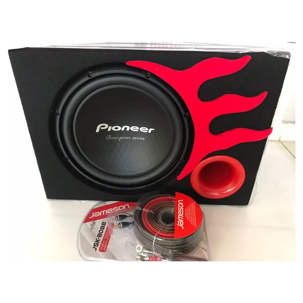 Pioneer Paket Ses Sistemi Tam Takım Jameson Anfi Oval Hoparlör Wofer Teyp Kablo Full Set - Görsel 2