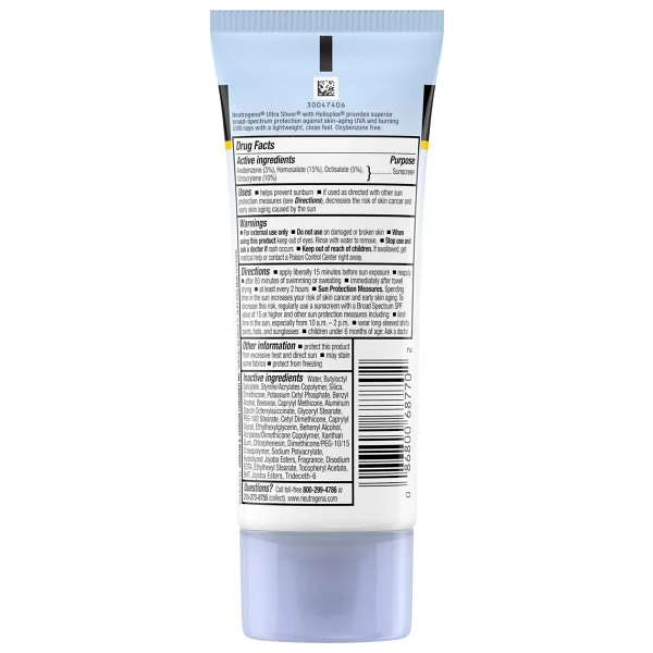 Neutrogena Ultra Sheer Dry-Touch Spf70 Güneş Koruyucu 88ml - Görsel 2