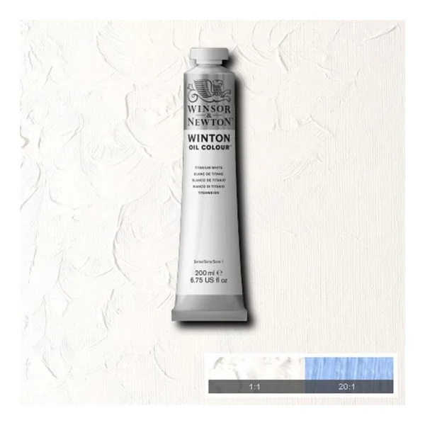 Winsor & Newton Winton 200 Ml 644 Titanium White Yağlı Boya - Görsel 3