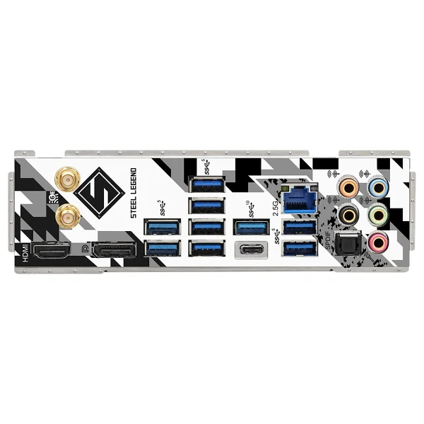 Asrock Z790 Steel Legend Wi-Fi Intel Lga1700 DDR5 Atx Anakart - Görsel 6