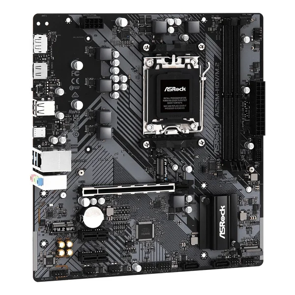 Asrock A620m-Hdv/M.2+ AMD Am5 DDR5 Micro Atx Anakart - Görsel 3