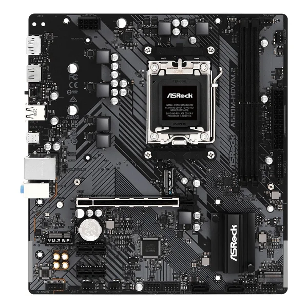 Asrock A620m-Hdv/M.2+ AMD Am5 DDR5 Micro Atx Anakart - Görsel 5