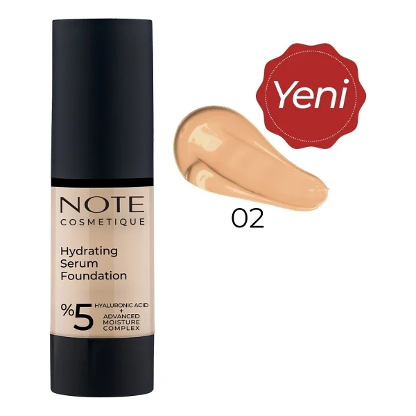 Note Hydrating Hyaluronik Asitli Spf 50 002 30 Ml Serum Fondöten - Görsel 4