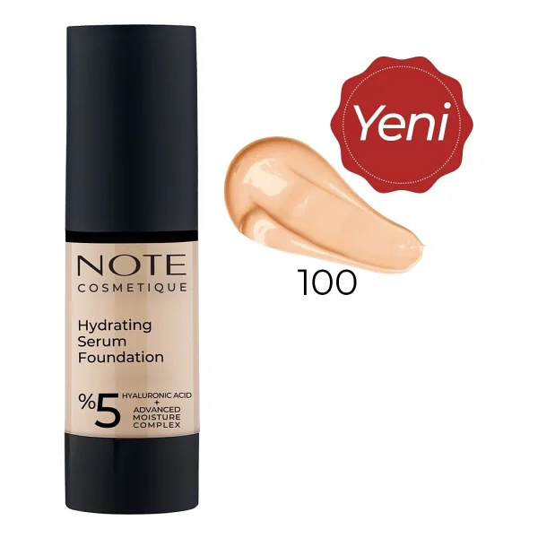 Note Hydrating Hyaluronik Asitli Spf 50 100 30 Ml Serum Fondöten - Görsel 4