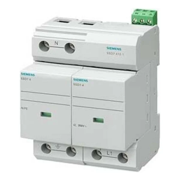 Siemens 5sd7412 1 B Sınıfı 2 Kutuplu Tt Ve Tn S Sistemleri Için Yıldırıma Karşı Koruyucu Parafudr - Görsel 2