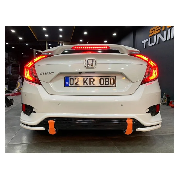 Bks Honda Civic Fc5 Turbo Arka Ek (Plastik) - Görsel 2