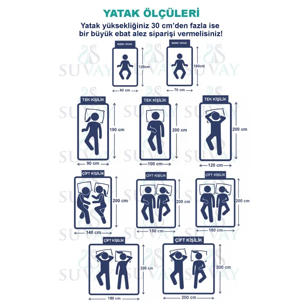 Suvay Kapitone Fitted Yatak Koruyucu Alez 160 X 200 Çift Kişilik Beyaz Renkli Yatak Alezi - Sıvı Geçirmez Değildir!) - 160 X 200 Cm - Görsel 4