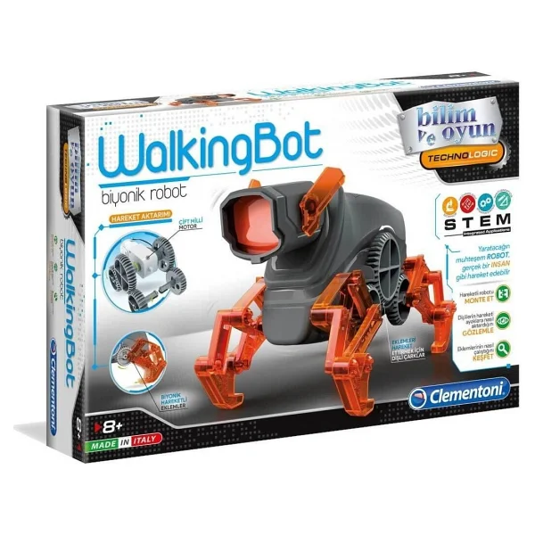 Clementoni Robotik Laboratuvarı Walkingbot 64441 - Görsel 4