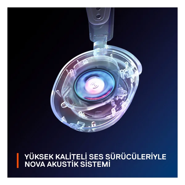 SteelSeries Arctis Nova 4P Kablosuz Kulak Üstü Oyuncu Kulaklığı - Görsel 4