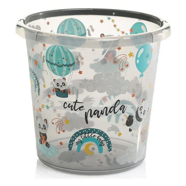 Baby Plus Panda Desenli Bebek Banyo Kovası - Görsel 8