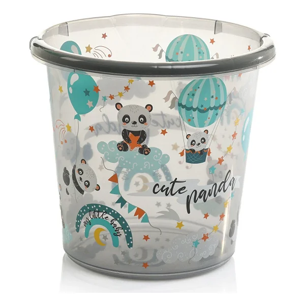 Baby Plus Panda Desenli Bebek Banyo Kovası - Görsel 10