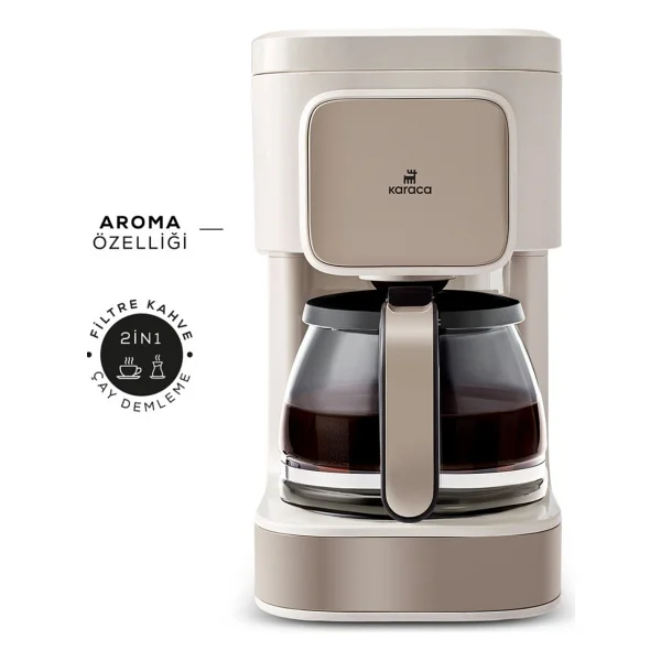 Karaca Just Coffee Aroma 2in1 Latte Çay Ve Filtre Kahve Makinesi - Görsel 10