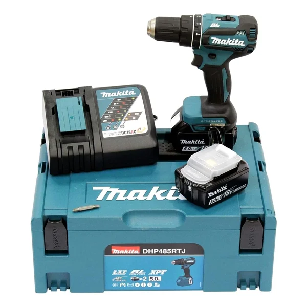 Makita DDF485RTJ Darbesiz Matkap - Görsel 8