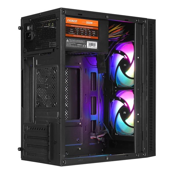 Everest Minion 2 RGB Fanlı 300 W Oyuncu Kasası - Görsel 3