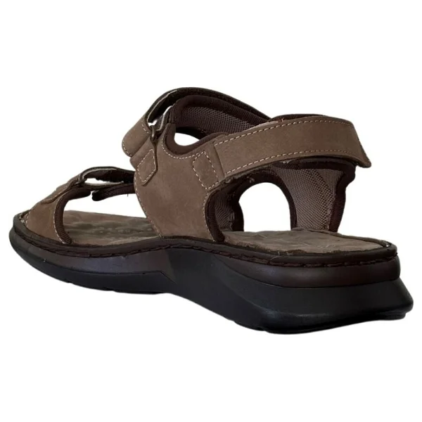 Forelli 40526-G Bruce Kum Nubuk Erkek Günlük Sandalet - 45 - Kum Rengi - Görsel 3