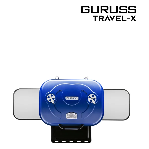 Guruss Travel-X Taşınabilir Kömürlü Gece Mavisi Mangal - Görsel 3