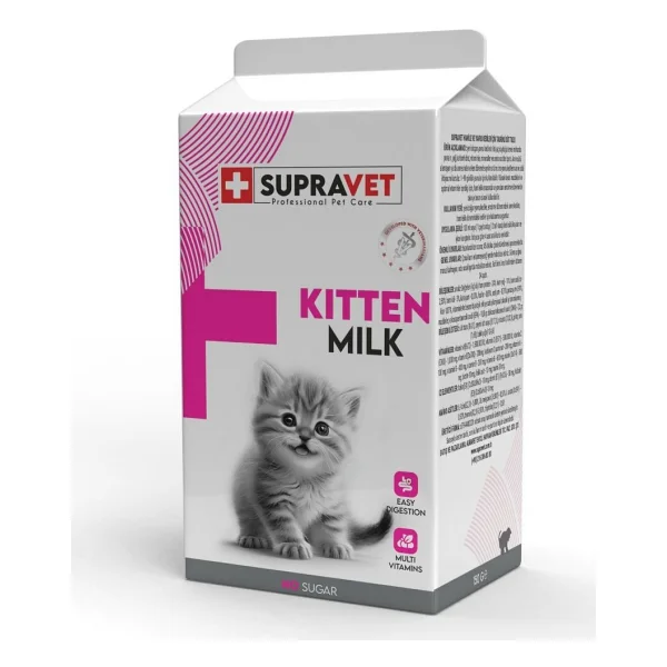 Supravet Kitten Milk Taurinli 150 Gr Hamile Ve Yavru Kedi Süt Tozu - Görsel 2