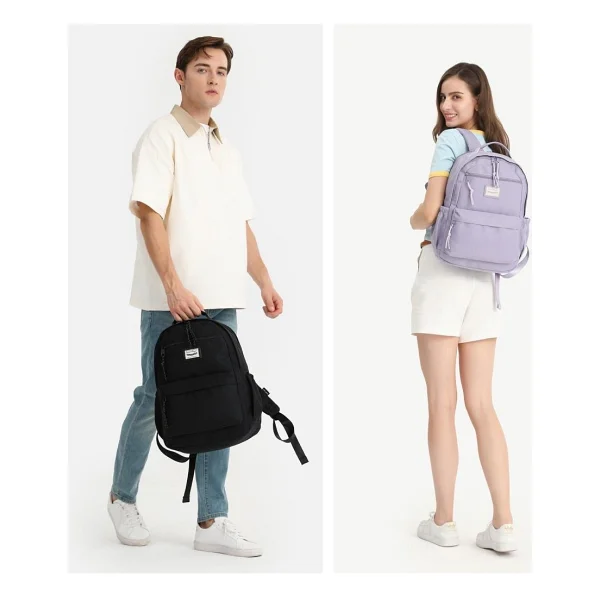 Smart Bags 3198 Laptop Gözlü Okul Sırt Çantası - Görsel 4