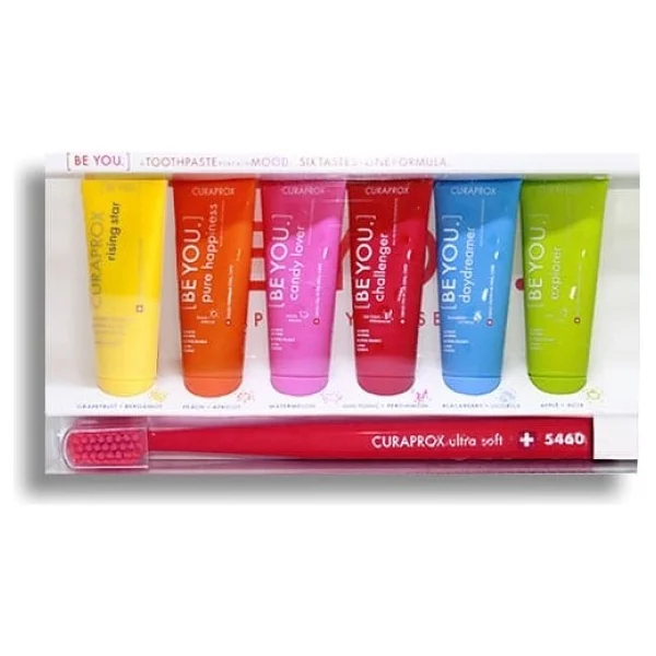 Curaprox Be You Whitening Set 6 X 10 Ml + Diş Fırçası - Görsel 2