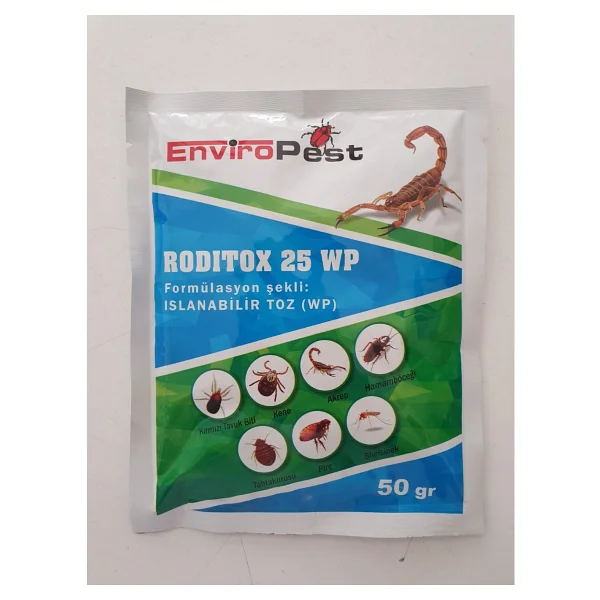 Enviro Pest Roditox 25 Wp Pire İlacı - Görsel 2