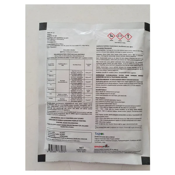 Enviro Pest Roditox 25 Wp Pire İlacı - Görsel 3