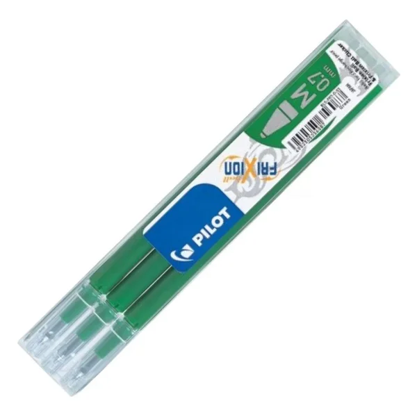 Pilot Frixion Kalemlere Uyumlu Yeşil Refil Uçan Kalem (0,7 Mm - 3 Lü Paket) - Görsel 2