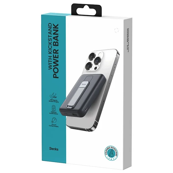 Benks Mp08 10000 mAh Hızlı Şarj Magsafe Powerbank - Görsel 3
