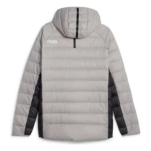 Puma Packlite 849355-14 Kapüşonlu Gri Erkek Şişme Mont - Görsel 2