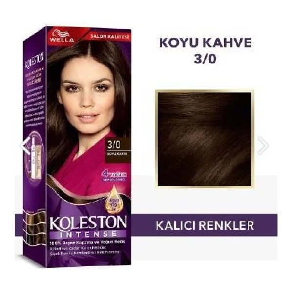 Koleston Intense 3.0 Koyu Kahve Saç Boyası - Görsel 7