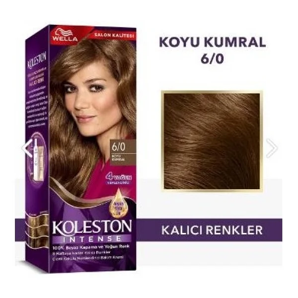 Koleston Intense 6.0 Koyu Kumral Saç Boyası - Görsel 2