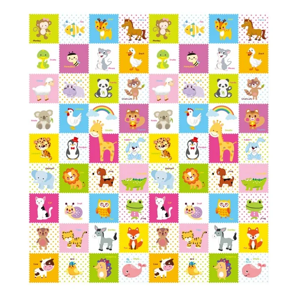 Elfobaby Funny Way 150x180 cm Katlanabilir Oyun Matı - Görsel 5