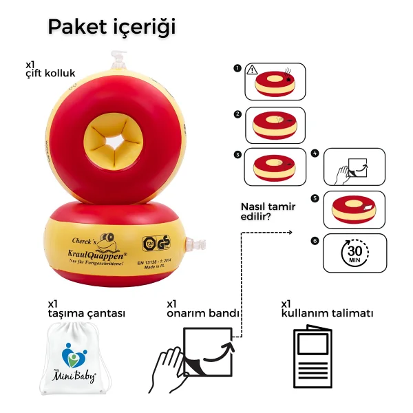 Kraulquappen 0022-Kq-F 21x7 Cm İleri Seviye Çocuk Deniz Kolluğu - Görsel 6