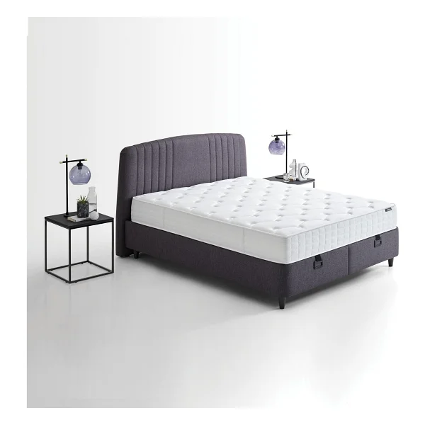 Yataş Bedding Silver Therapy Yatak, Canto Baza, Silver Başlık Tek Kişilik 3'lü Set - Antrasit - 90 X 190 Cm - Görsel 3