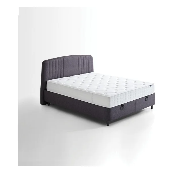 Yataş Bedding Silver Therapy Yatak, Canto Baza, Silver Başlık Tek Kişilik 3'lü Set - Antrasit - 90 X 190 Cm - Görsel 5