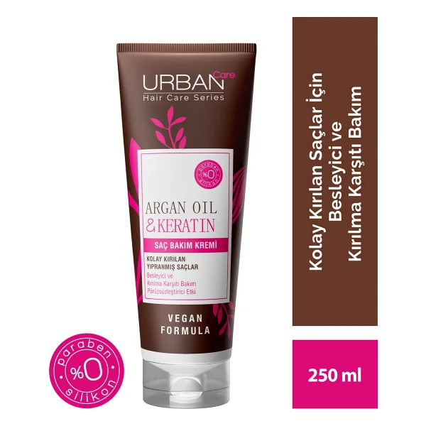Urban Care Argan Oil & Keratin 250 Ml Saç Kremi - Görsel 9
