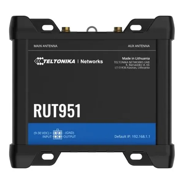 Teltonika RUT951 4 Port 4G LTE Mobil Modem - Görsel 4