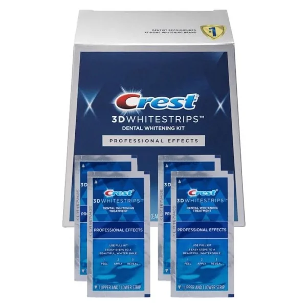 Crest 3d White Professional Effects Diş Beyazlatma Bantları - 8 Bant - 4 Paket - Görsel 6