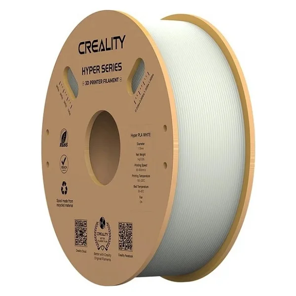 Creality Hyper Pla 1.75 Mm 1 Kg Beyaz Filament - Görsel 3