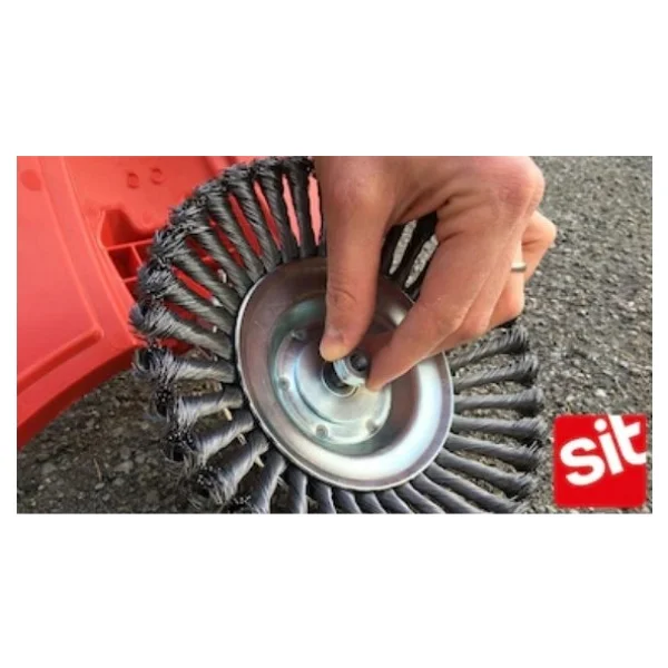 Rapco Motorlu Tırpan Çelik Telli Fırça Başlık 8'' - Görsel 4