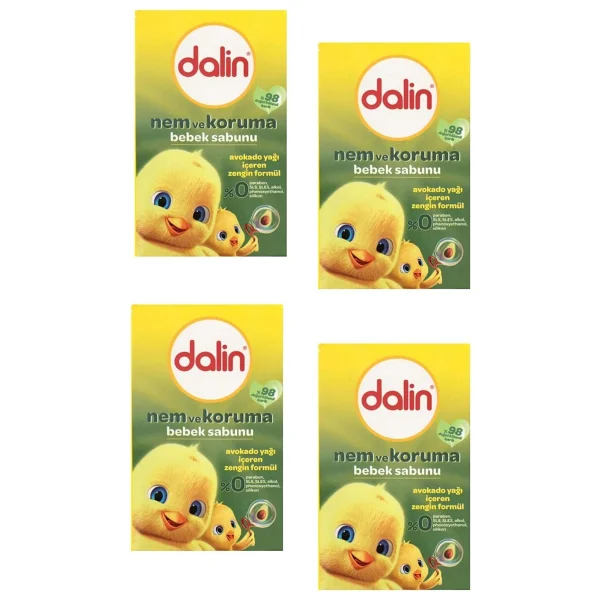 Dalin Nem Ve Koruma Bebek Sabunu 100 Gr 4 Adet - Görsel 3
