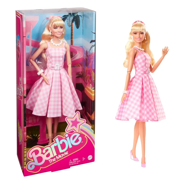Barbie Movie Pembe Elbiseli Bebek Hpj96 - Görsel 8